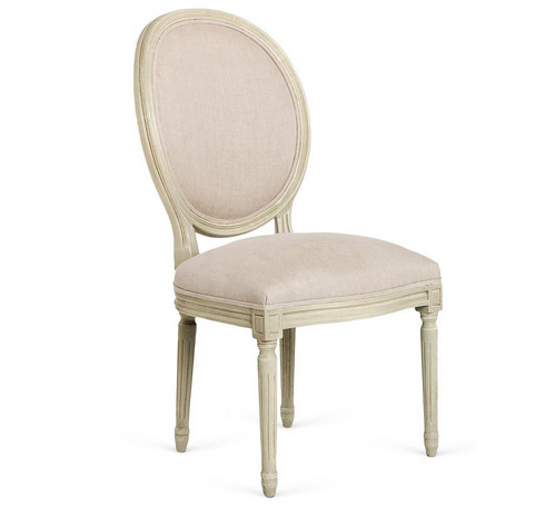 louis round back wedding chair with oval style in solid wood design for party rental and events