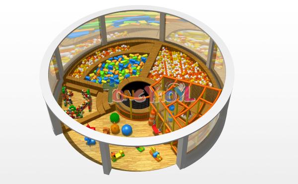 Multi Sensory Indoor Playground  Stimulating Equipment For Kids' Physical And Cognitive Development