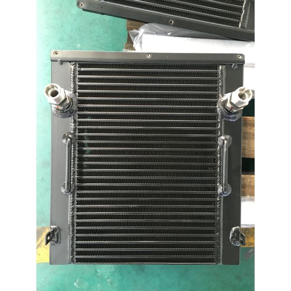 Power Electronics Grade Aluminum Oil Cooler Heat Exchanger For Gearbox Lubricating Systems