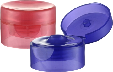 Бутылки 22 мм Прозрачные цилиндрические двойные стены Пластиковая крышка для индивидуального цвета