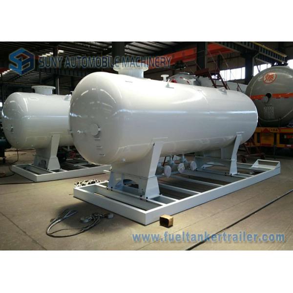 Lpg Tank Trailer Truck 20000l Lpg Skid Gas Tanker 10tons Lpg Skid Filling Station