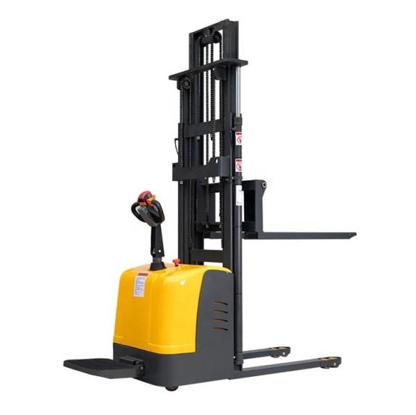 All Electric Walking Forklift Stacker 1 Ton 1.5 Ton Pallet Stacker Electric Stacker