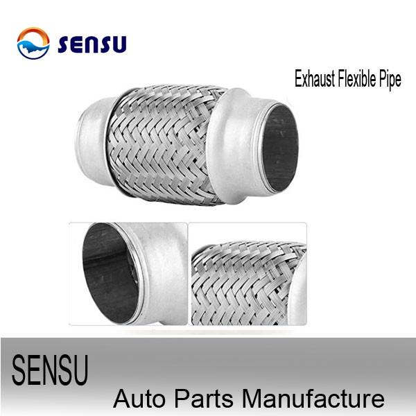 Exhaust Flexible Pipe Stainless Steel 201 Double Braids 45mm*100mm