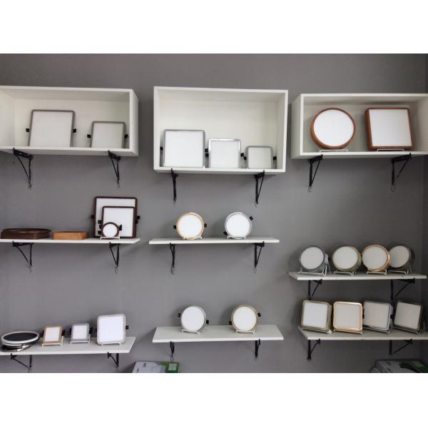 White 18w Led Recessed Ceiling Panel Lights 1800lm For Supermarket / Exhibition