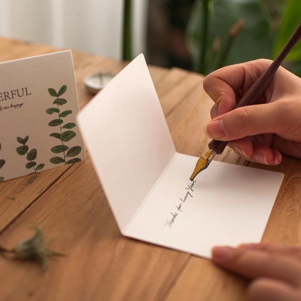 Printable ремесло благодарит вас BSCI повторно использовало бумажные карты Eco дружелюбное