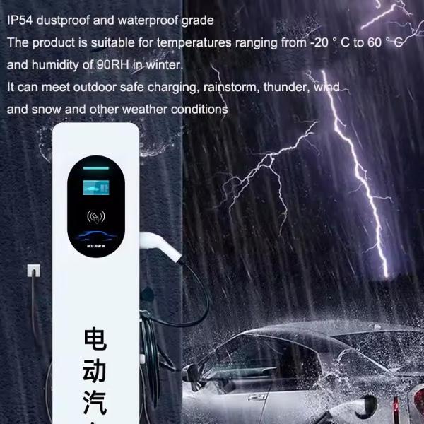 IP67 7kw stations de recharge de véhicules électriques à courant alternatif au sol 60KW 120KW 240KW