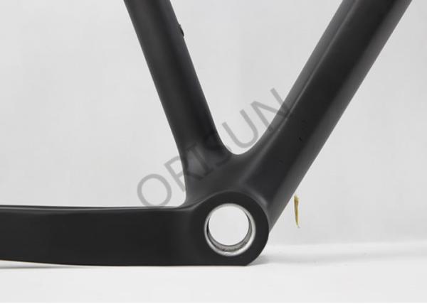 26 Inch Snow Carbon Fat Bike Frame Lightweight 190 X 12 Mm Thru - Axle Dropout