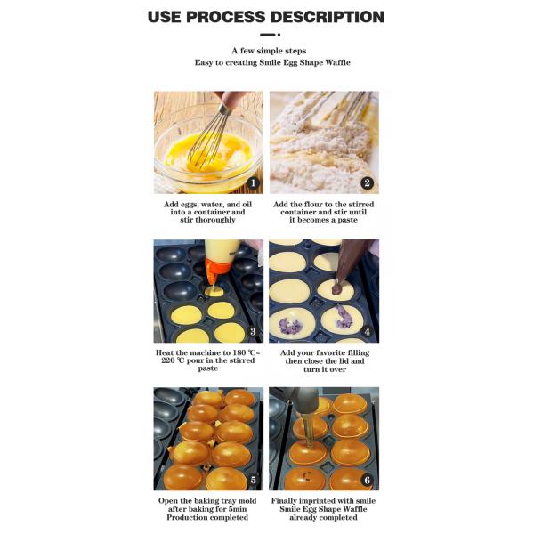 375*495*270мм Яичный хлебопекарь для быстрой и простой потребности в производстве закусок