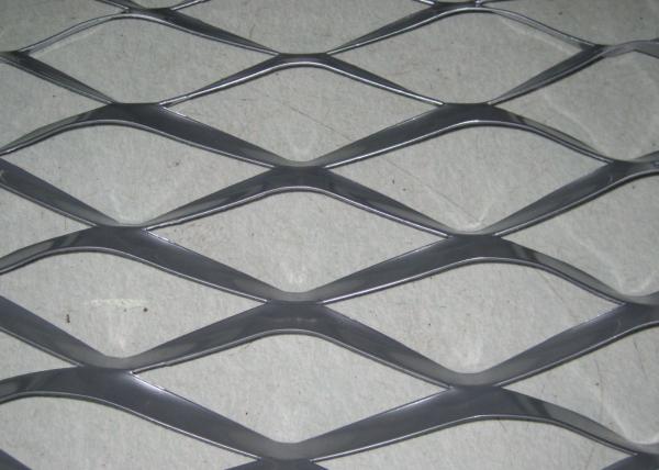 Powder Coated Expanded Metal Mesh 1.5mm -5mm Thickness For Decoration