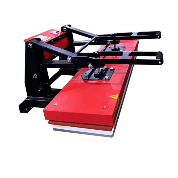 Betcolor 25x100cm Large Format Clamshell Sublimation Transfer Printing Machine Lanyard Heat Press Machine for T-Shirt Printing