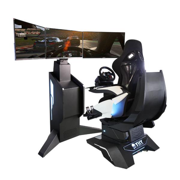 4D VR Racing Simulator 3 Dof Motion 1 Player All Aluminum Alloy Steering Wheel