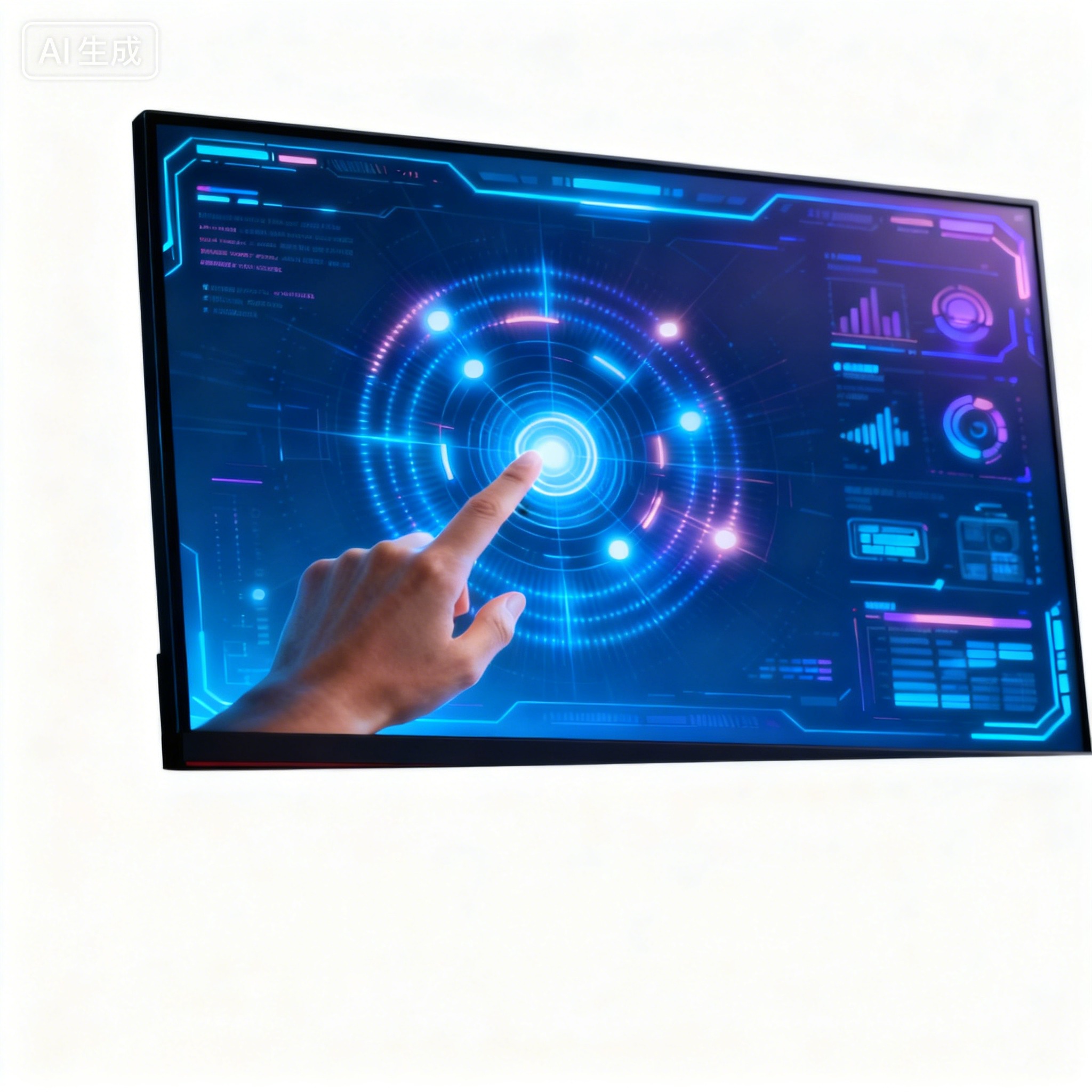 43 Inch Wall Mounted LCD Capacitive Touch Screen Indoor Advertising Display Digital Signage