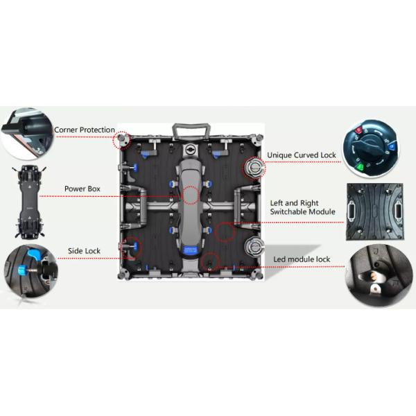 High Quality Full Color Led Video Wall Panel HD P2.6 Stage Rental Indoor Led Wall Screen