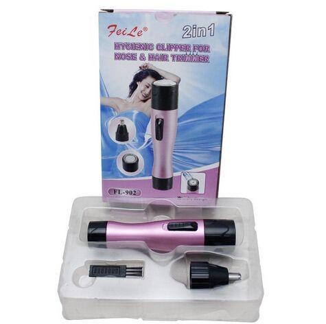 2 in 1 Waterproof Hygienic Clipper For Nose & Hair Trimmer Desigend for Tender Skin