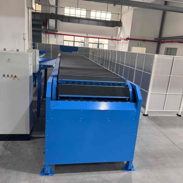8000 – 9000pcs/Hr Narrow Belt Sorter Visual Identification Conveyor Sorting