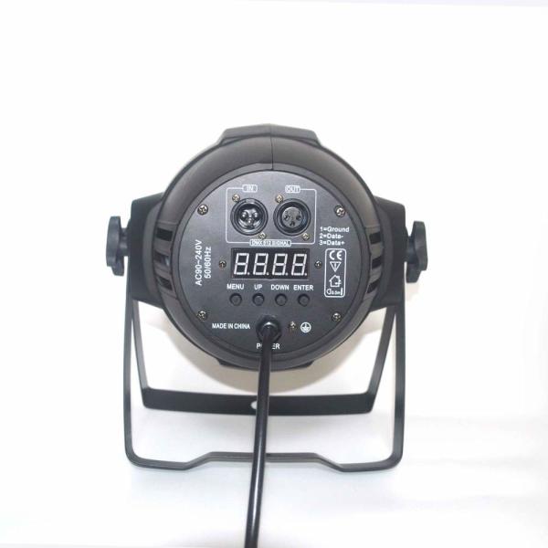 Fashion Show LED Par 54 3w RGBW Par 64 LED Stage Lights 8CH Channels