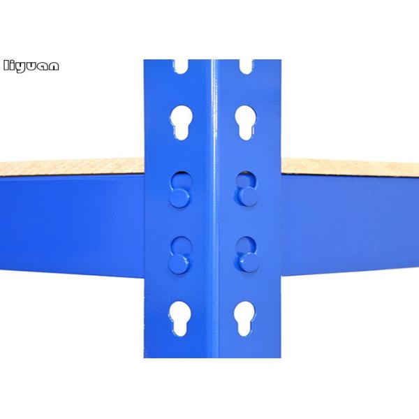 Black Grey Light Duty Warehouse Shelving , Industrial Warehouse Shelving