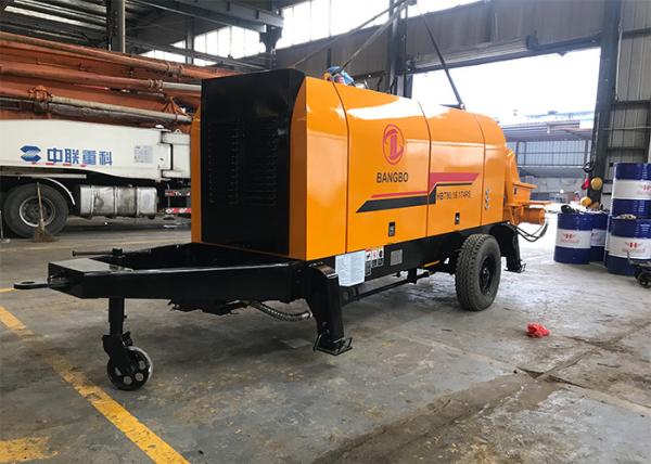 laranja hidráulica estacionária da máquina da bomba 80M3/H concreta de 130M