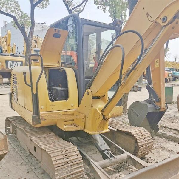34.5КВт Подержанный мини экскаватор Komatsu PC56 с оригинальным гидравлическим клапаном