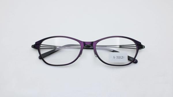 Vintage cateye optical frame pure titanium high end glasses olorful paper transfer reading glasses for Women Eyewear