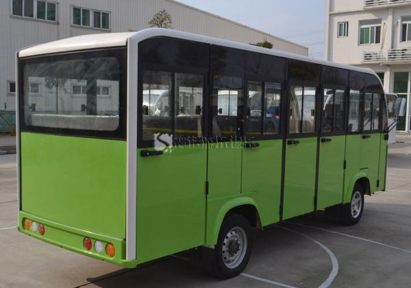 Steel Frame Electric Sightseeing Bus Golf Cart Shuttle 30km/H Maximum Travel Speed