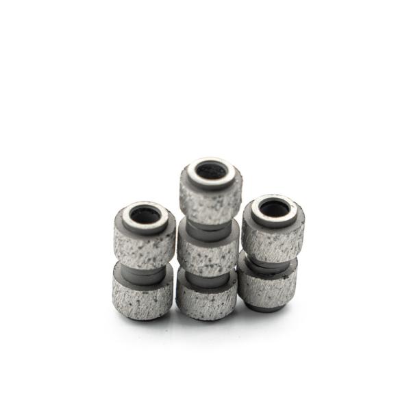 D11.0mm Vacuum Brazed Diamond Wire Saw Beads for High Cutting Speed Stone Block Tools