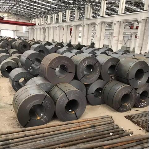 Q235 Empilhados, oleados, laminados a quente 1015 bobina de aço de construção de carbono fino para construção naval 1/6 Horas bobina