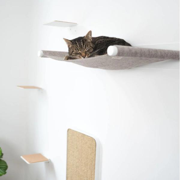 Cat Wall Shelves Furniture Bracket for Climb and Scratching Standard Size Brushing Rack