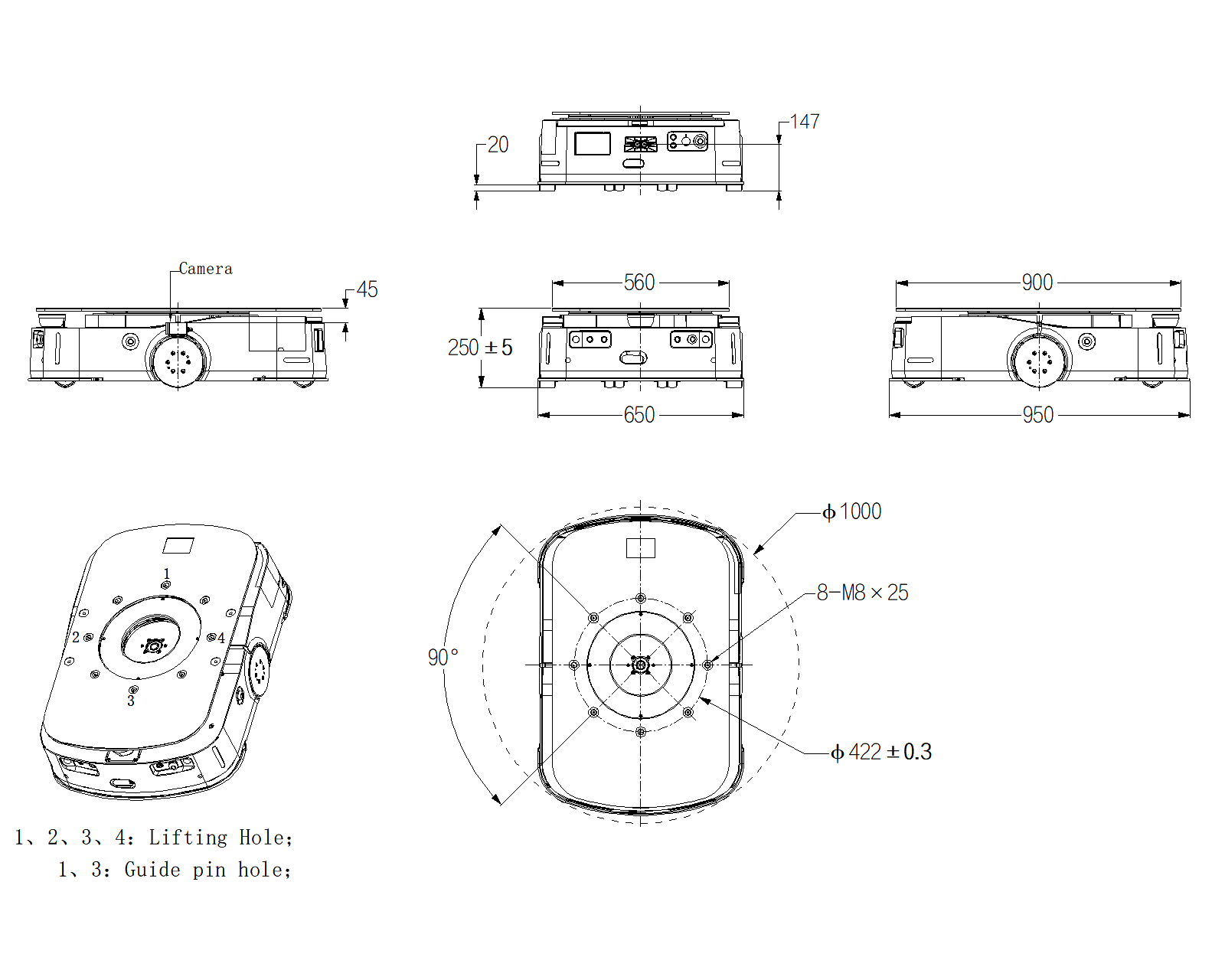 RTA-C060-LQ C060 & C100 Series Latent Lifting