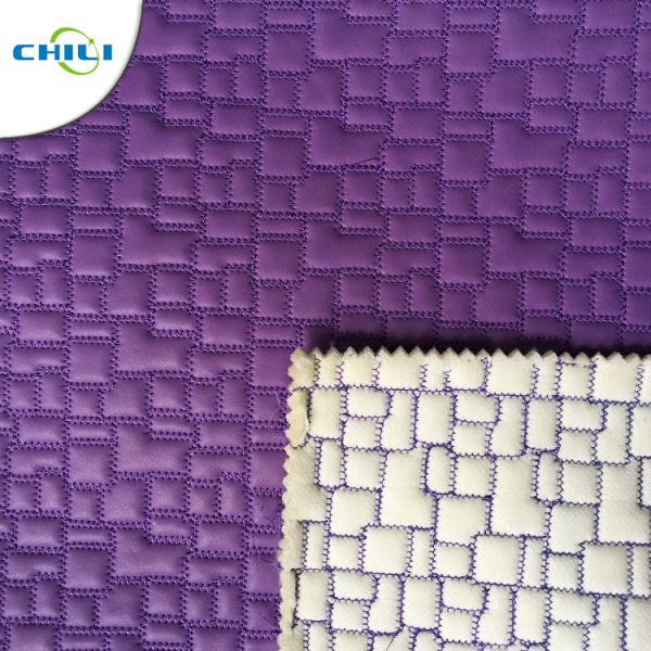 Synthetic Leather Material Embroidered Shoe leather