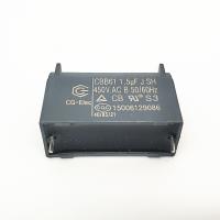 CBB61 450V 1.5UF condensateur à film condensateur de fonctionnement du moteur protégé 10000AFC S3