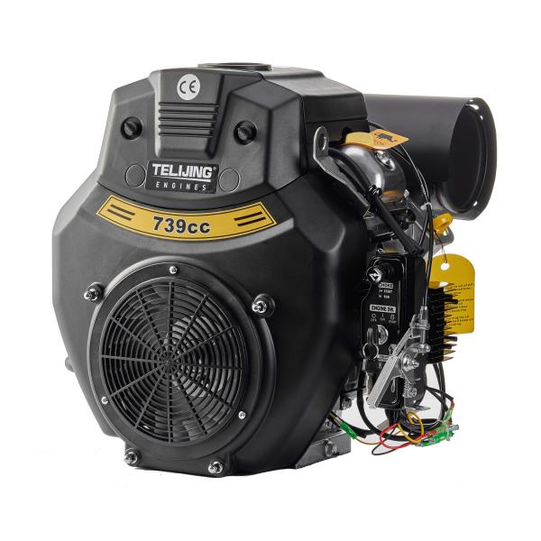 Wooden Hull Boat Electric Marine Gasoline Engine 2 Cylinder 545*485*495 Stroke 4 Stroke