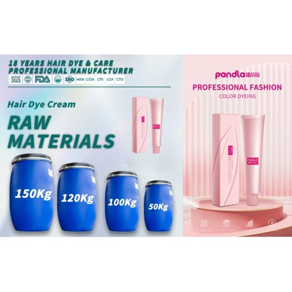 Professional Hair Dye Hair Color Cream Fashion Styling Quick Long Lasting Hair Colour OEM Hair Dye Factory