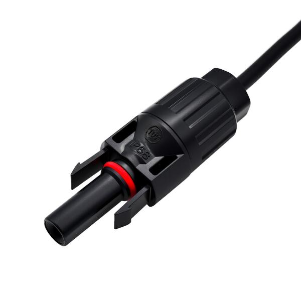 XLPE Insulated Solar Power Cable Solar Adapter Extension Cable 4mm 6mm For Solar Panels