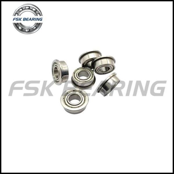 F626ZZ Z3 Flange Bearing, 6x19x6mm Miniature Deep Groove Ball Bearing With Flange