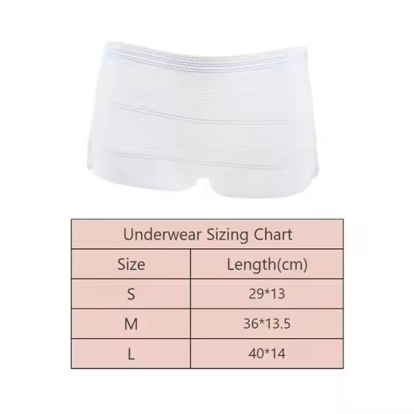 Il faut avoir un hôpital pour effectuer une chirurgie Voyage Lavable Respirable Undies Maternité Maillage sous-vêtements de post-partum culotte