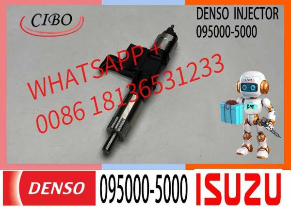 Peças de máquinas de construção motor diesel Injetor de combustível de trens comuns 095000-5000 8-97306071-0 Para motor Isuzu 4HJ1