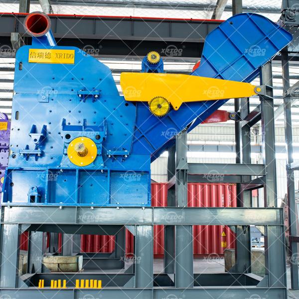 Scrap Home Appliance Plastic Metal Crusher Waste Home Appliance Recycling Machine