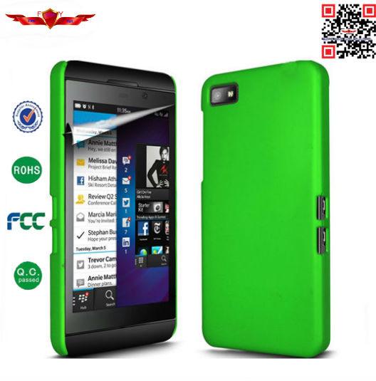 100% Qualify Rubber Cover Cases For Blackberry Z10 Multi Color High Quality Perfect Fits