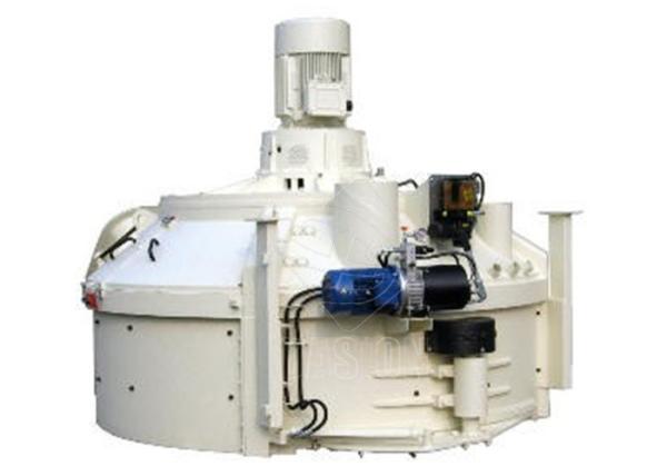Electric Vertical Shaft Mortar Mixer , Ready Mix Planetary Stationary Concrete Mixer