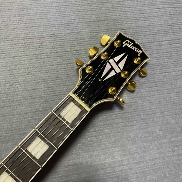 Custom Gibson ES-335 Style Semi-Hollow Jazz Electric Guitar with Bigsby