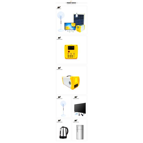 солнечная домашняя система инвертора 48000mAh, система инвертора батареи дома 100W