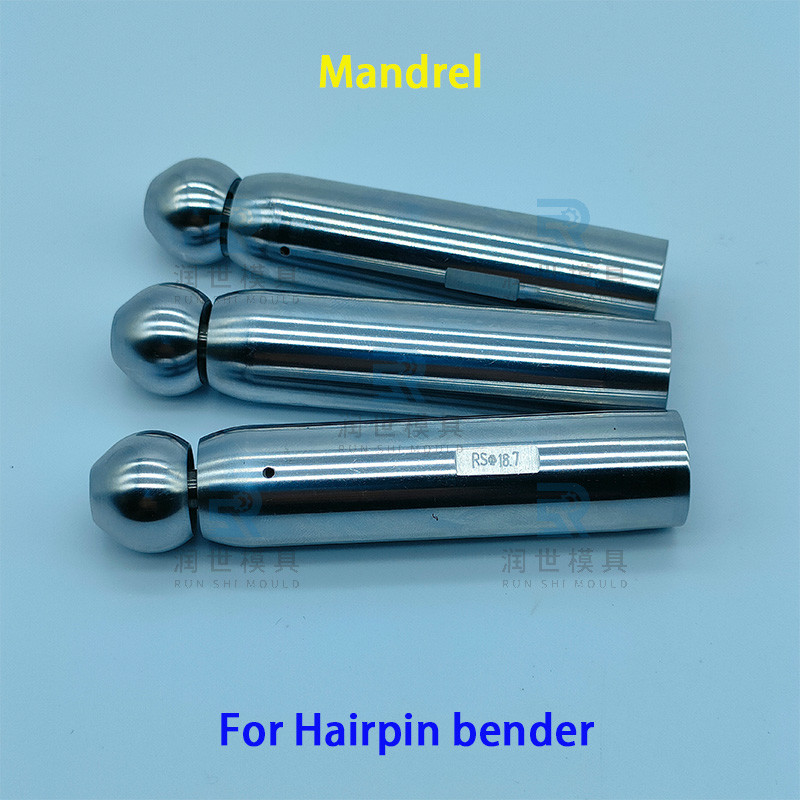 SUJ2 Bearing Steel Bending Mandrel Custom Pipe Bending Mandrels For Wall Mounted Boilers Industries