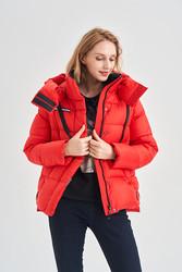 FODARLLOY 2022 High Quality Warm Hooded Lady Thin Cotton-padded Jacket Women Coat Lightweight Luxury Down Foldable Jacket