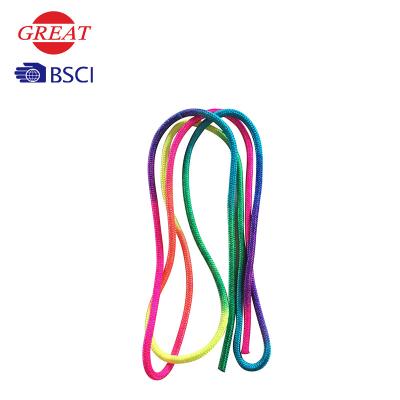 3m Rhythmic Gymnastics Rope , Nylon Rainbow Rope For Gymnastic Jumping