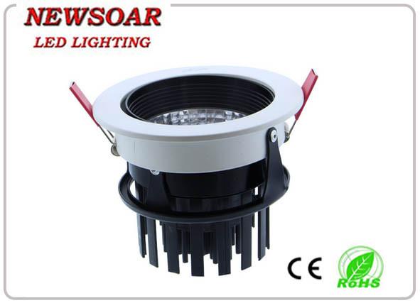 anti-glare, no flicker recessed led downlights 10w with 2years gurantee