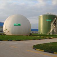 Membrane anaérobie automatique de support de gaz de biogaz de support de gaz de Tecon double