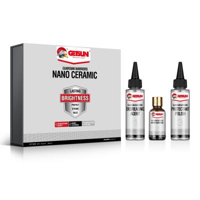 Couche en céramique nano-carnauba résistante à l'eau
