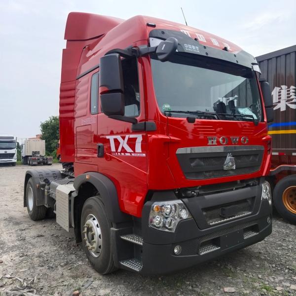 Second Hand HOWO Trailer Tractor Front End 31-40t Load Capacity Return Refunds Policy