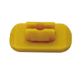 PA66 Grommet Seal for Tesla Model Y/Model 3 (2017+) with 22X8 Size 4X7 Inner Hole and 0.8-1 Grip Range